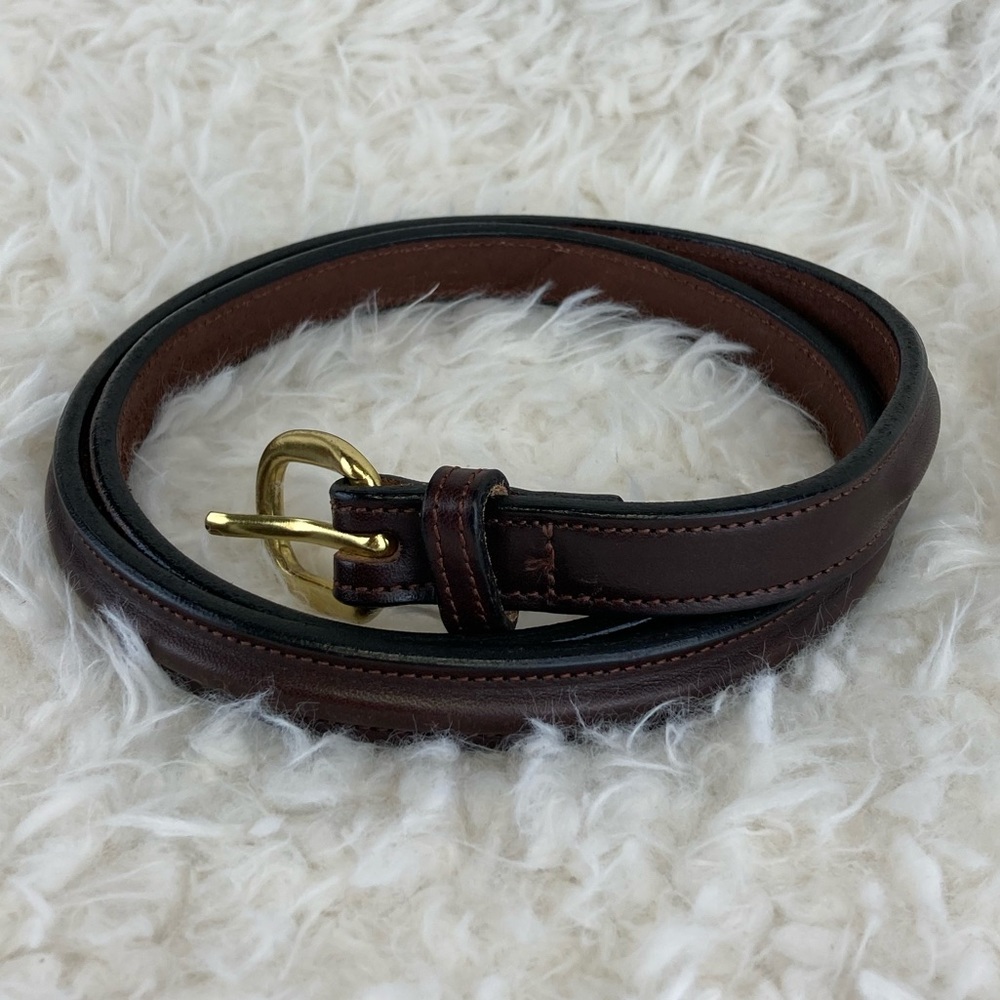 Tory Women’s English Saddle Leather Belt 34